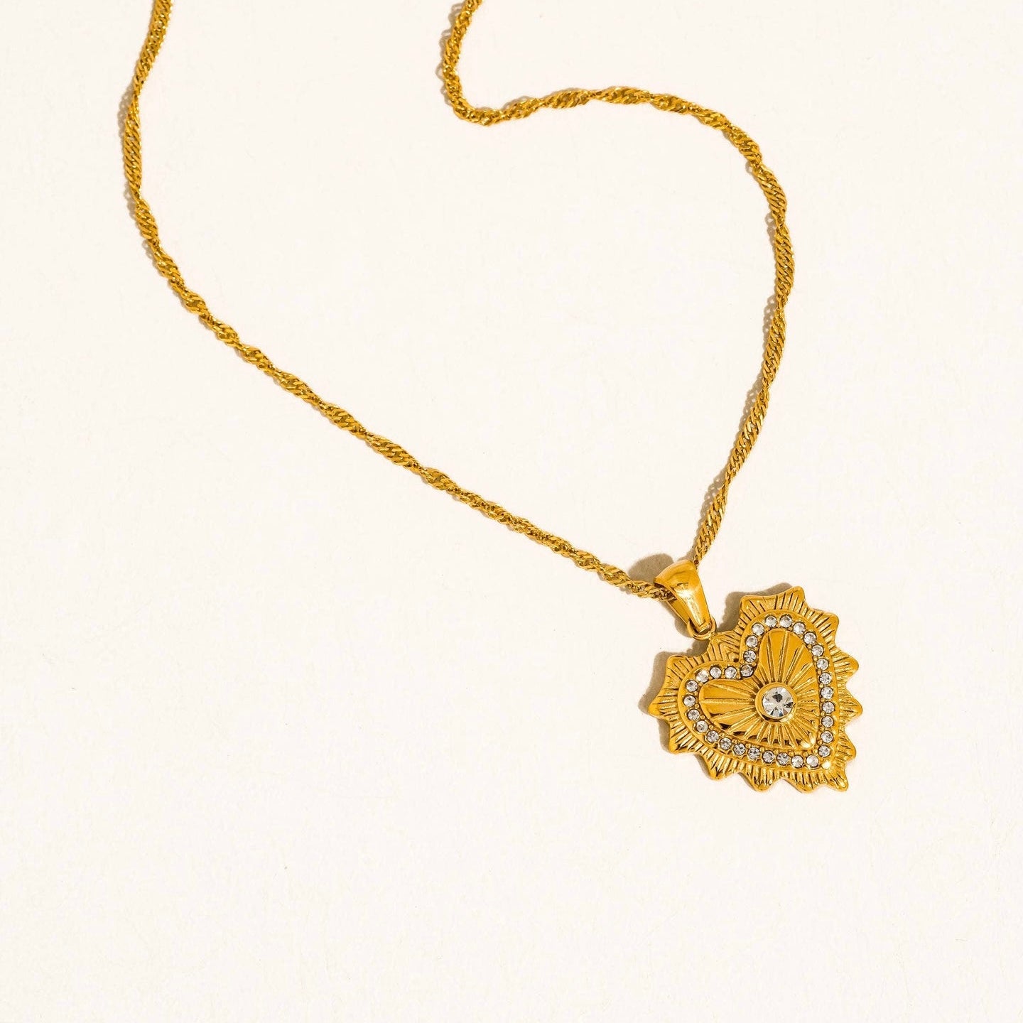 Vintage Heart Necklace