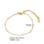 Beaded Chain Bracelet