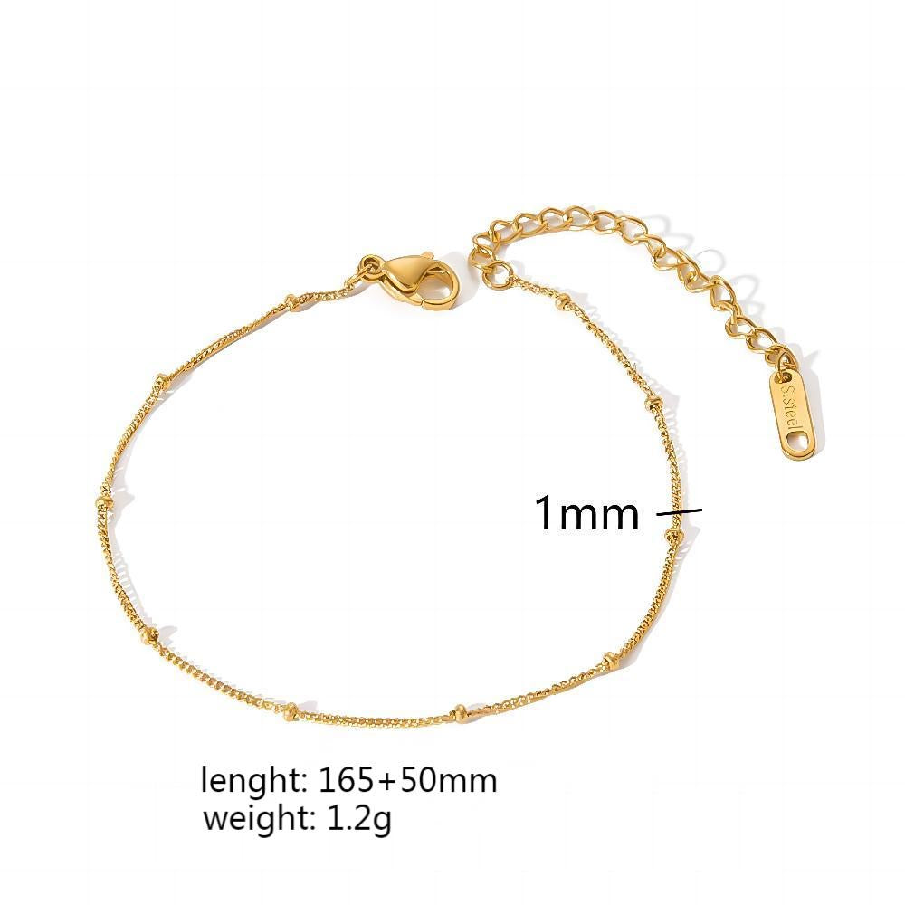 Beaded Chain Bracelet