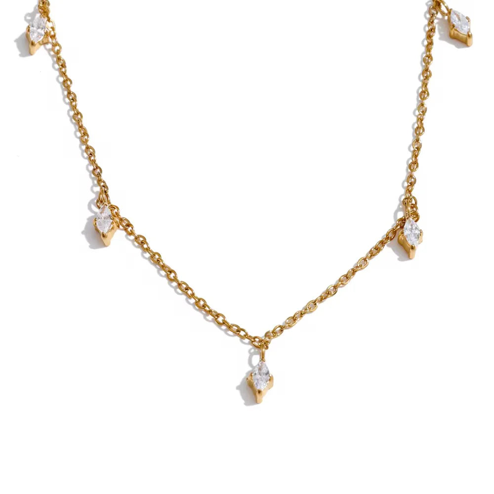 Marquise Diamond Necklace