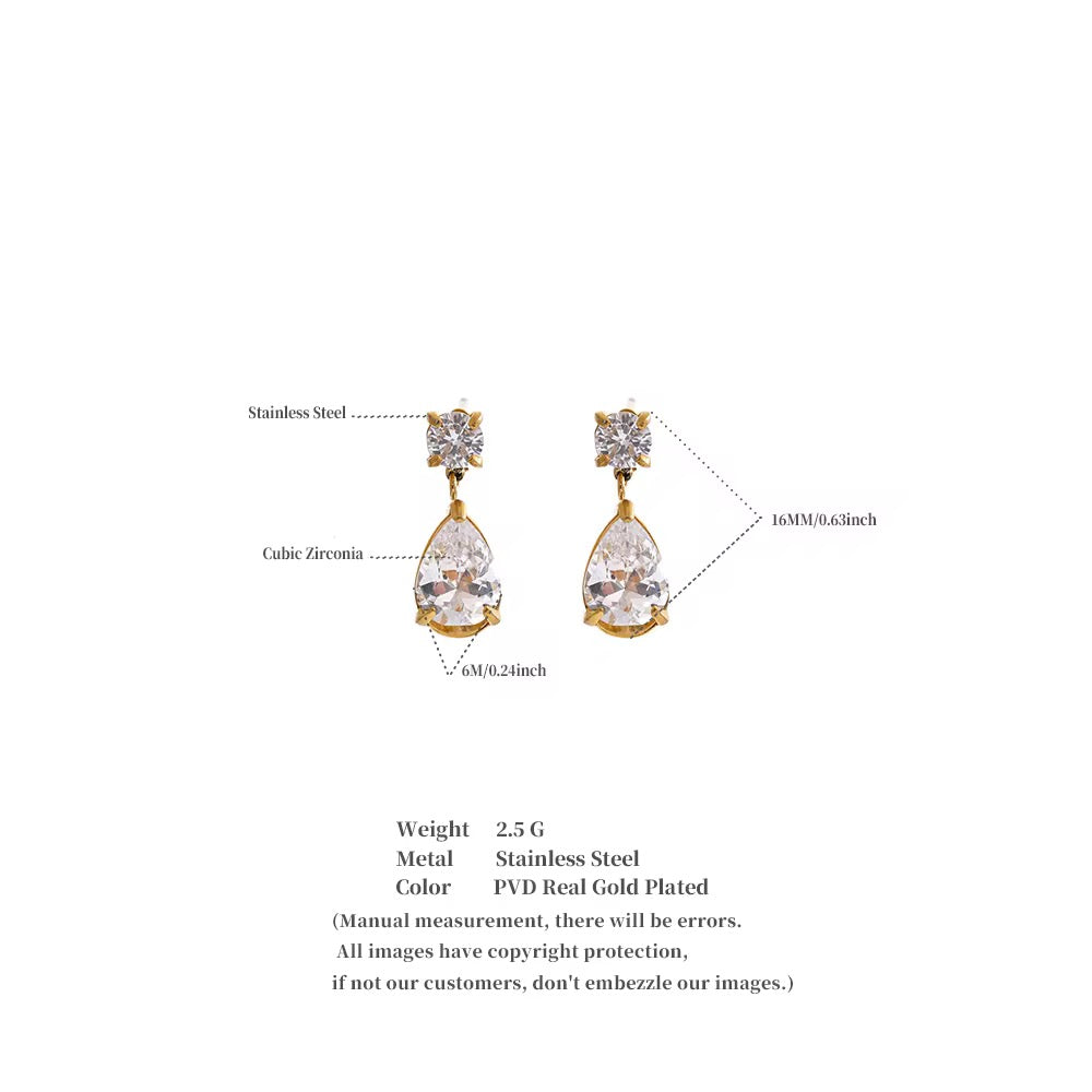 Pear Drop Earrings