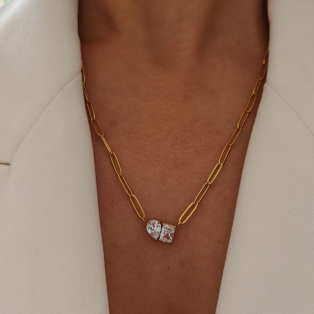 Toi Et Moi Necklace