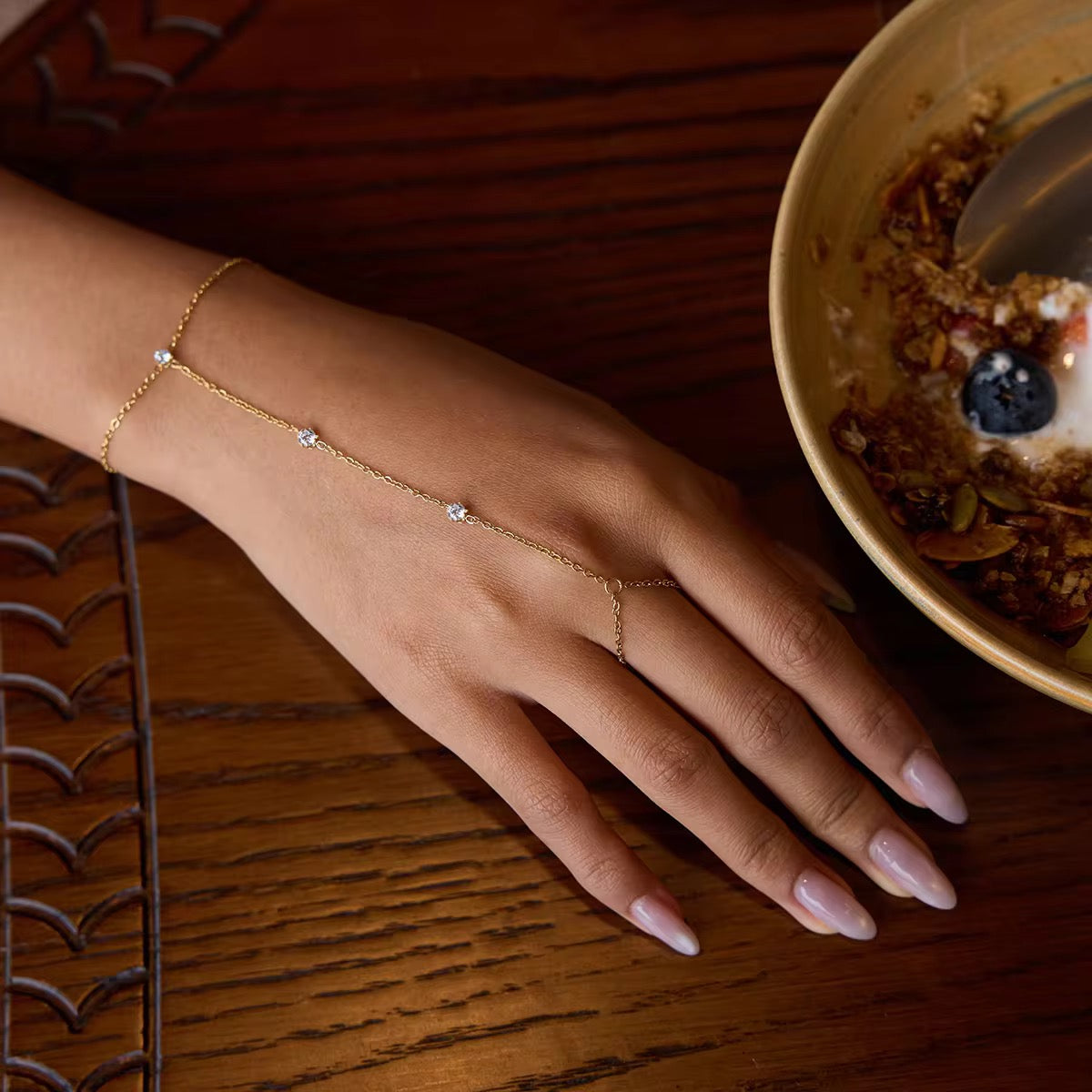 Ziva Handchain Bracelet