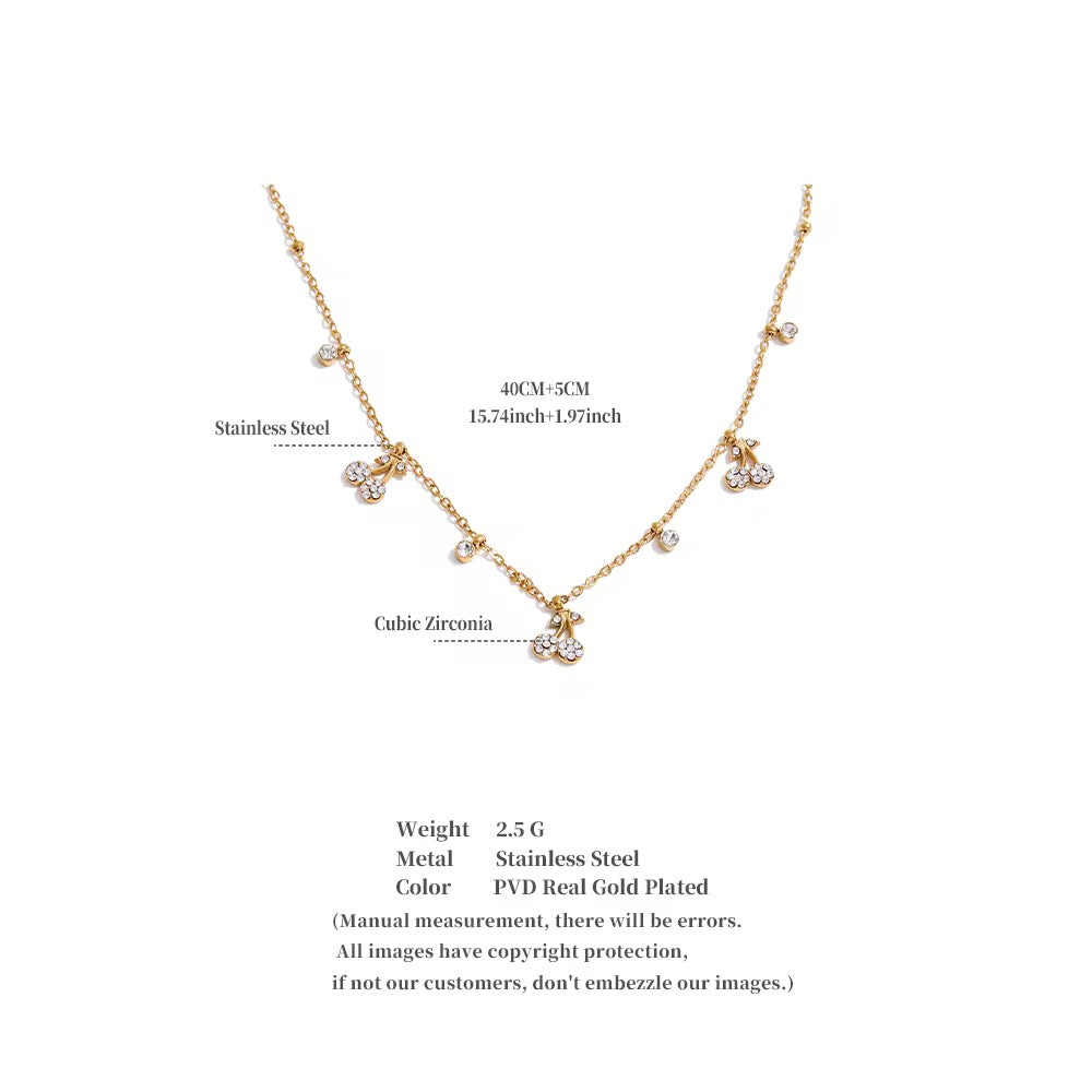 Cherry Charm Necklace