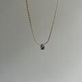 Droplet Solitaire Necklace