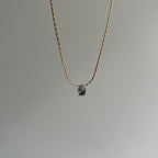 Droplet Solitaire Necklace