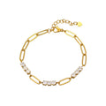 Link Stone Bracelet