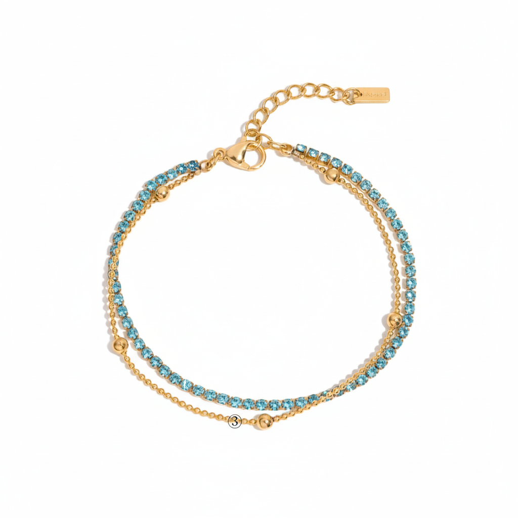 Ocean Mist Tennis Bracelet