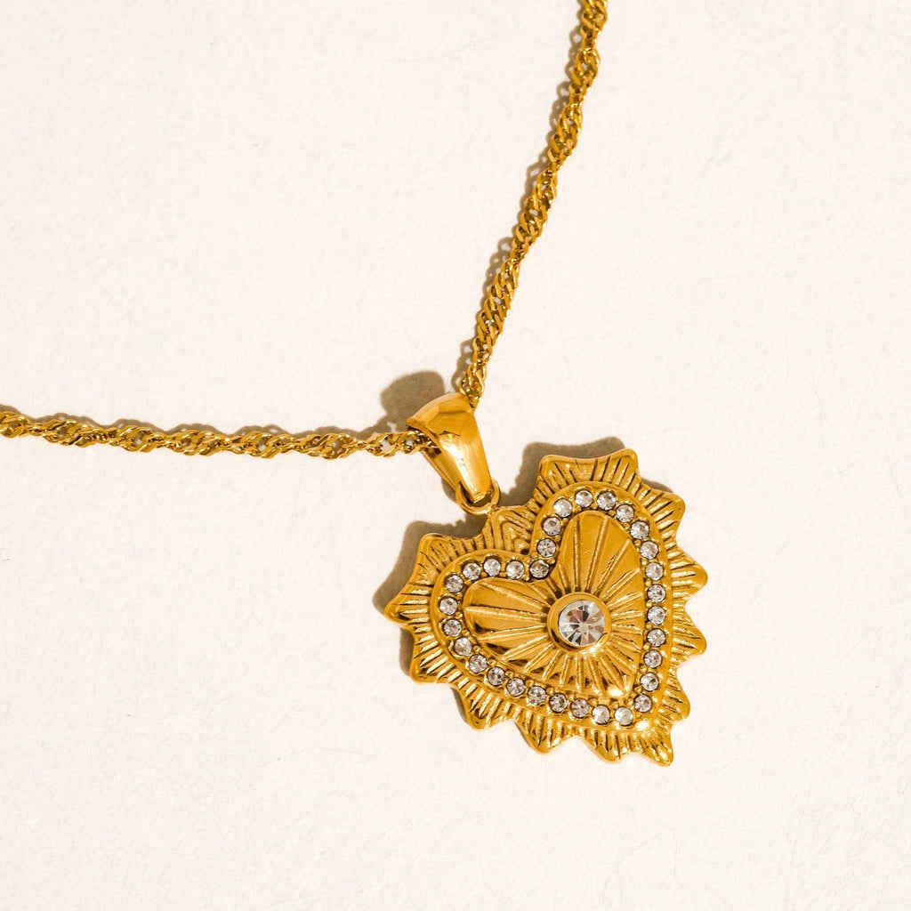 Vintage Heart Necklace