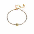 Evil-eye Tennis Bracelet