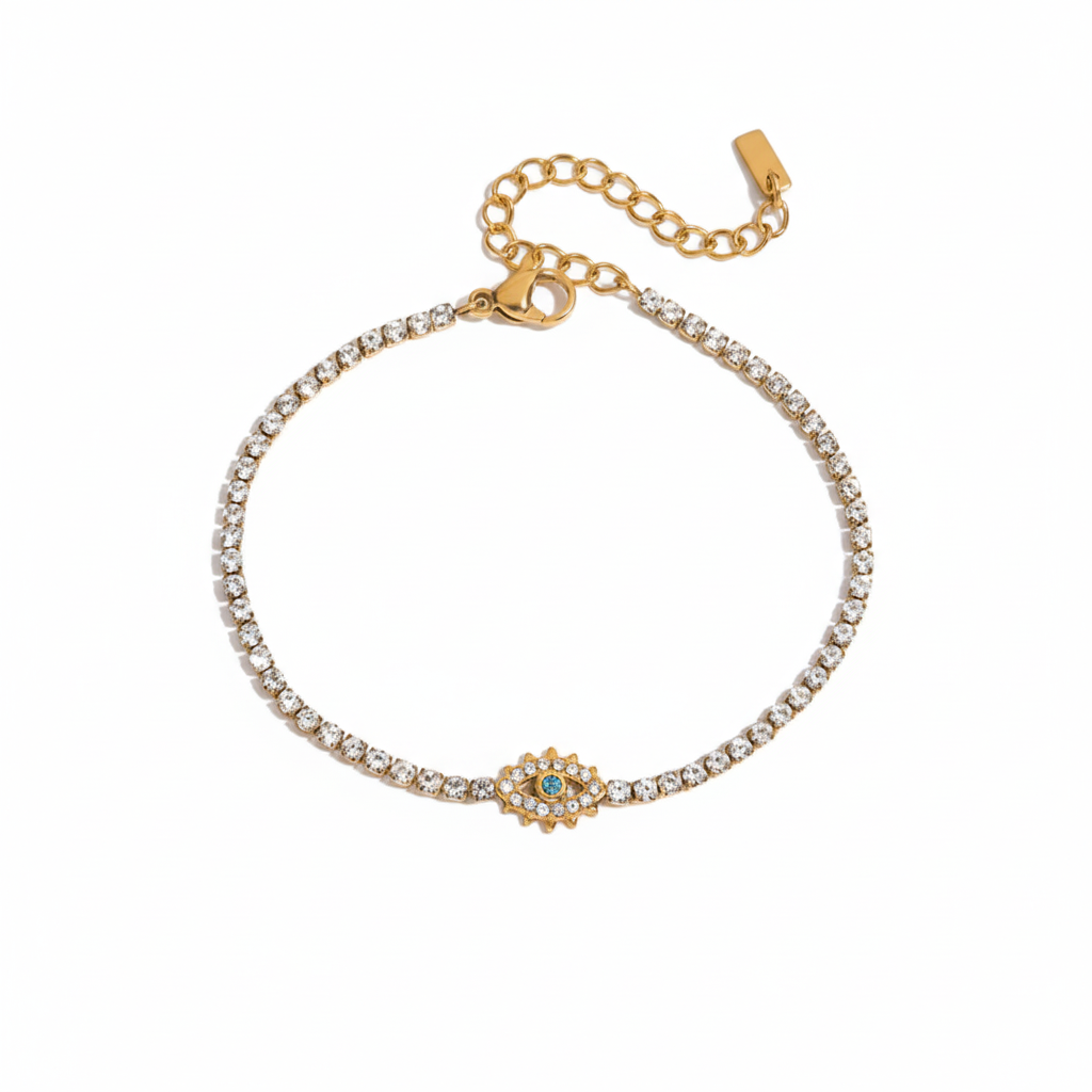 Evil-eye Tennis Bracelet