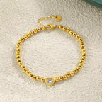Heart-Bead Bracelet