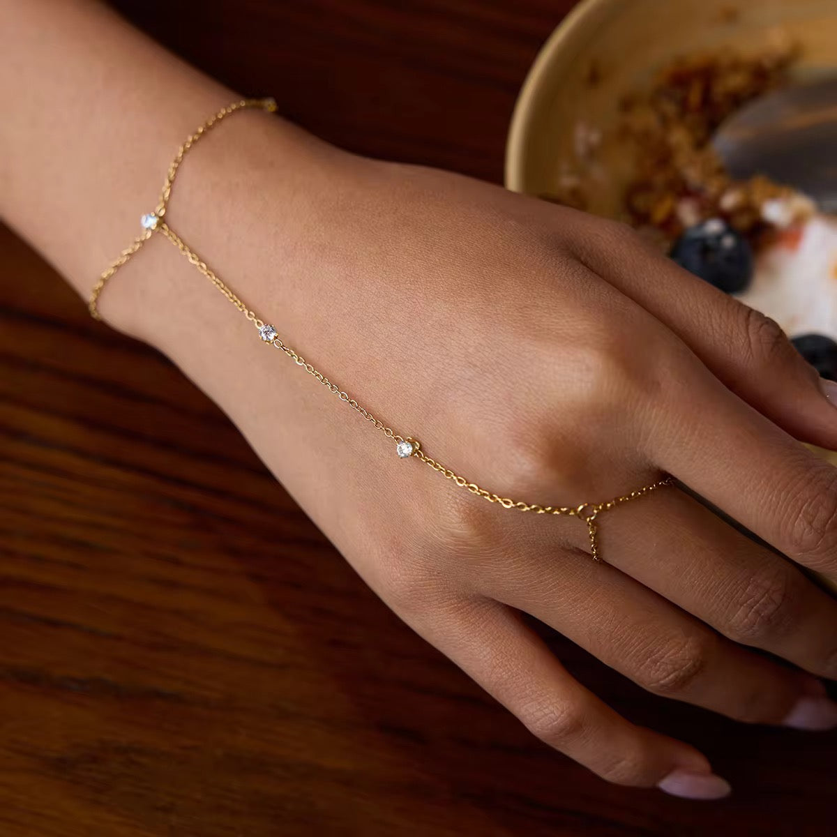 Ziva Handchain Bracelet