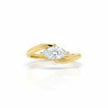 Diadem Solitaire Ring