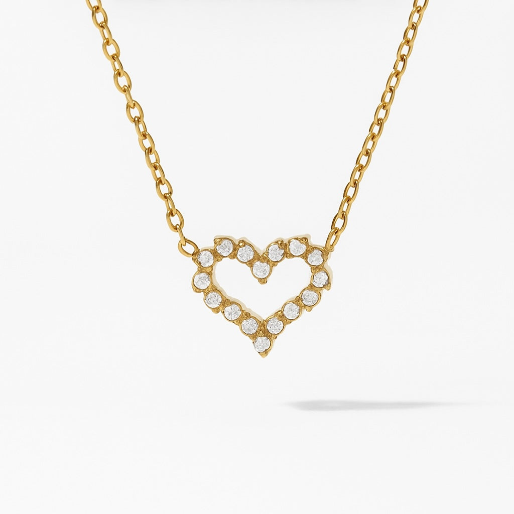 Pixel Heart Necklace