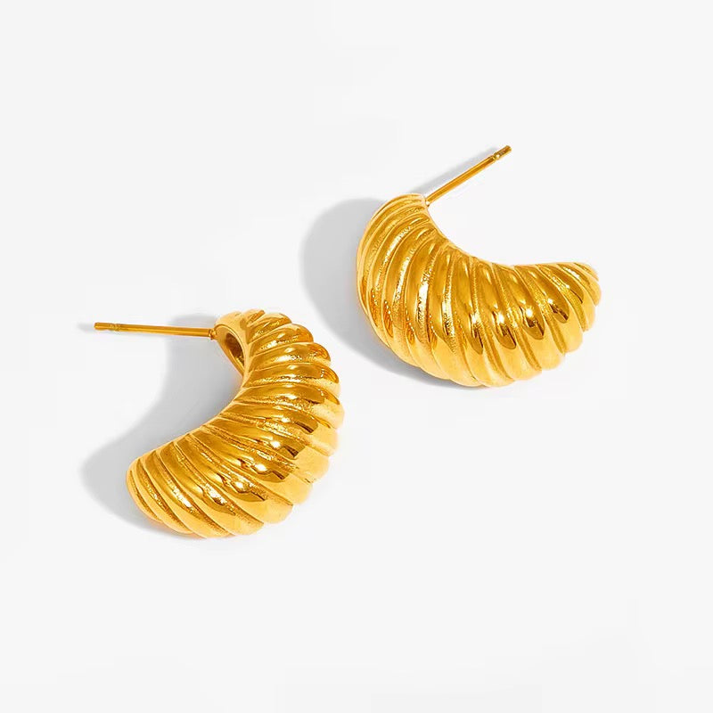 Croissant Earrings