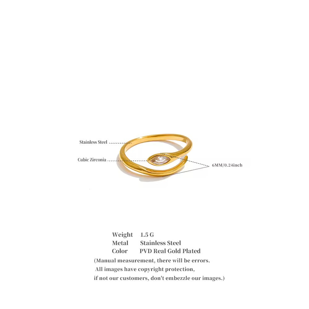 Minimal Snake Ring