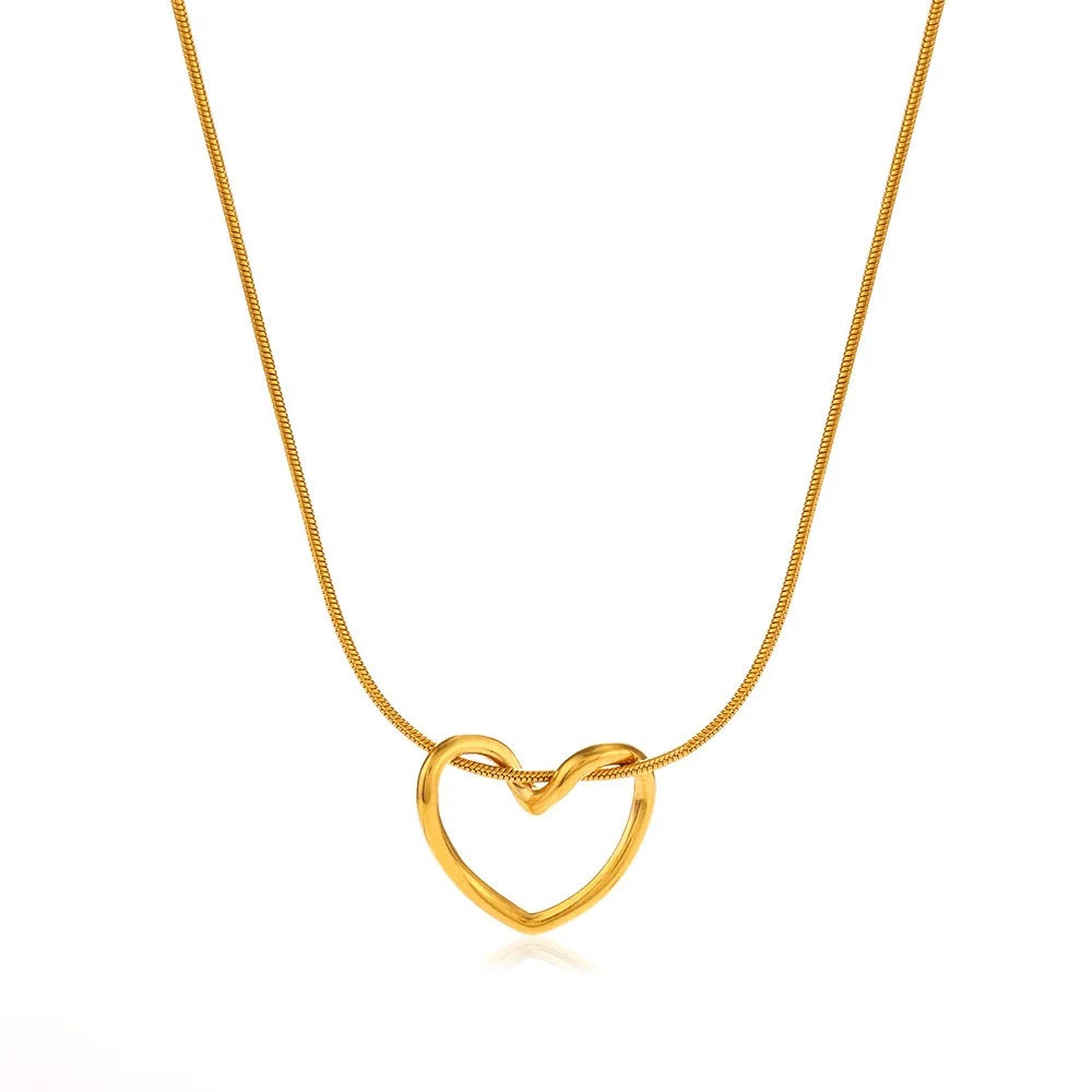 Twined Heart Necklace