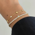 Heart-tennis Bracelet