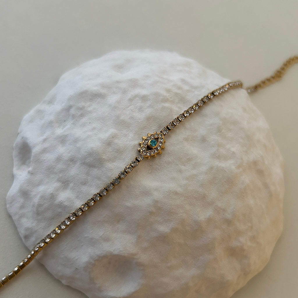 Evil-eye Tennis Bracelet