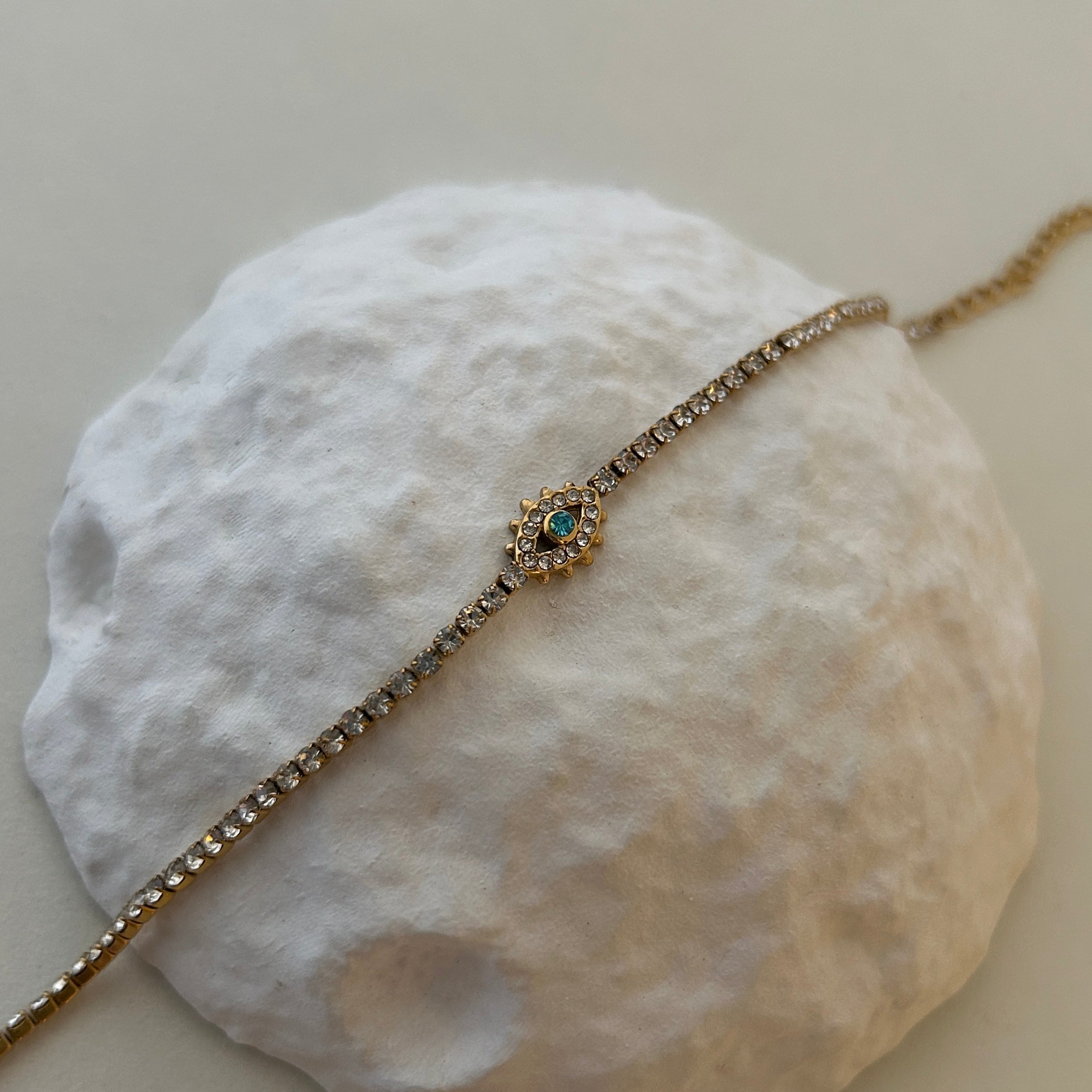 Evil-eye Tennis Bracelet