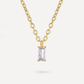 Ray Solitaire Necklace