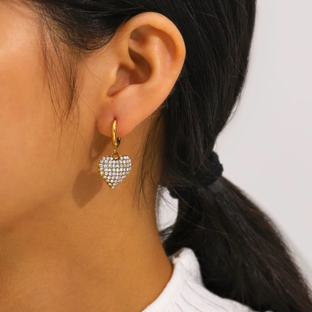 Luxe Heart Earrings