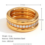 Alessia Ring (set of 3)