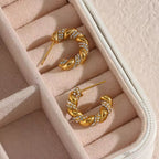 Veyra Studded Hoops