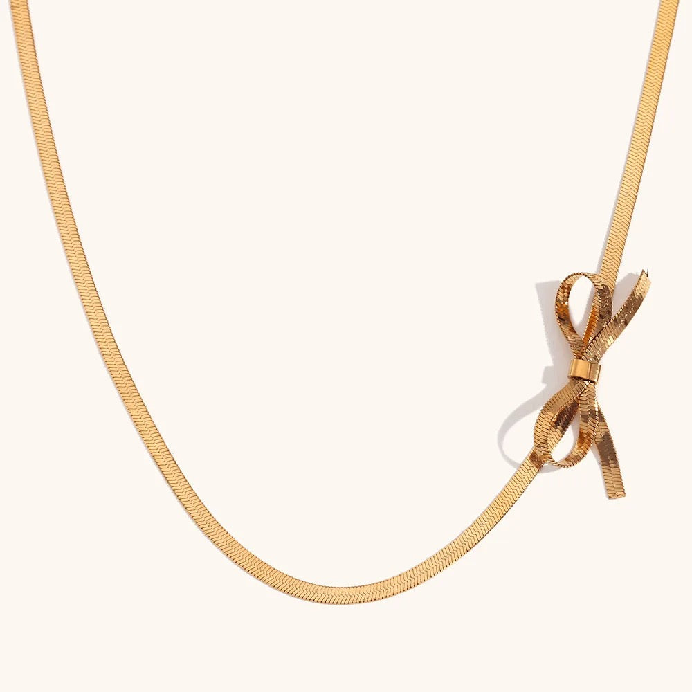Bow Choker Necklace