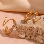 Twilight Twist Hoops