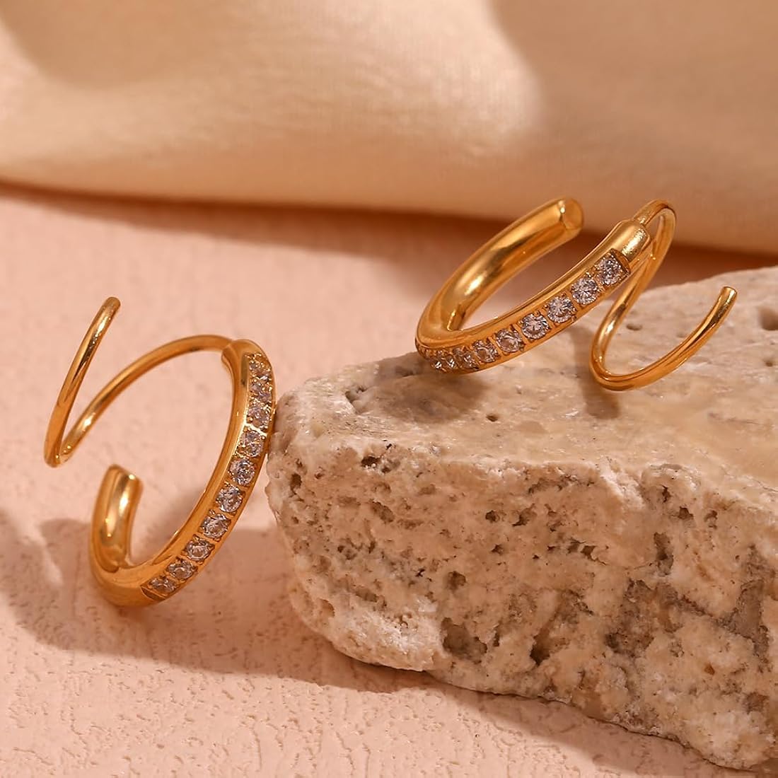 Twilight Twist Hoops