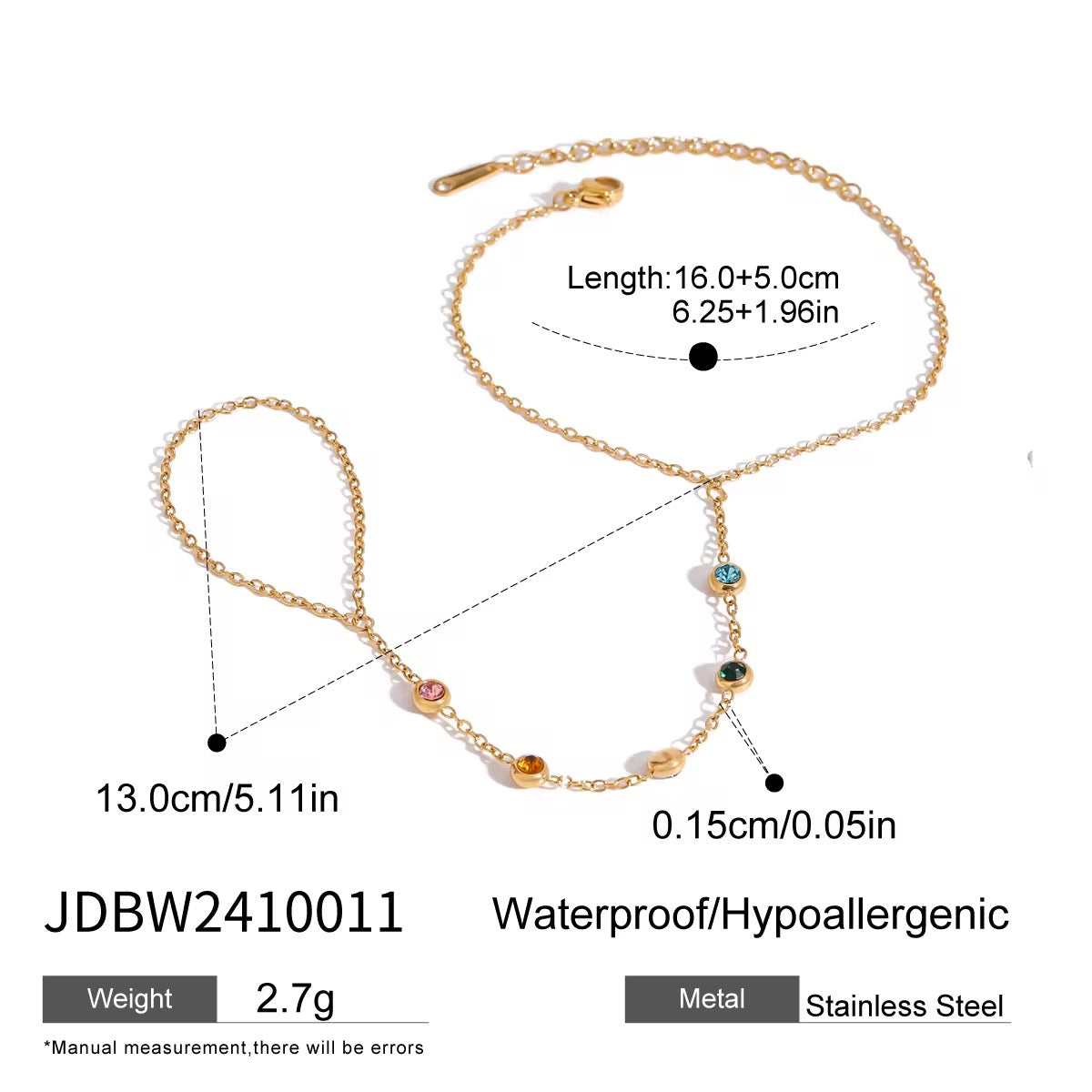 Inaya Handchain Bracelet