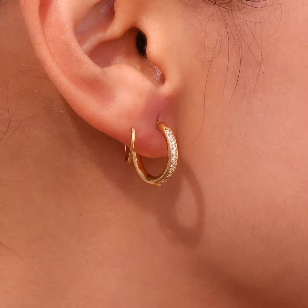 Twilight Twist Hoops