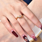 Diadem Solitaire Ring