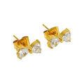 Dainty Bow Studs