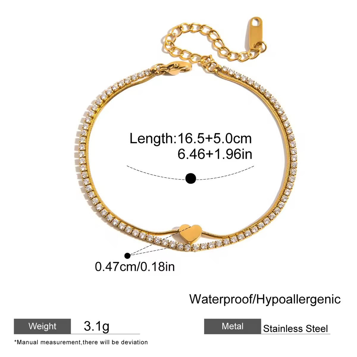 Twin Layer Bracelet