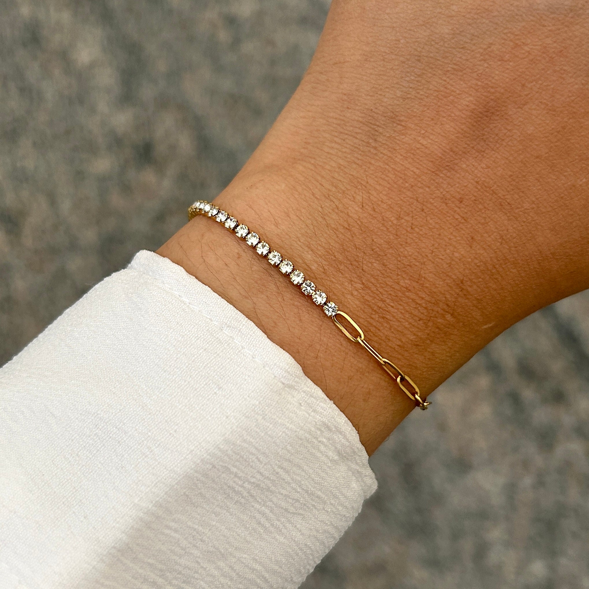 Link Tennis Bracelet