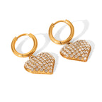 Luxe Heart Earrings