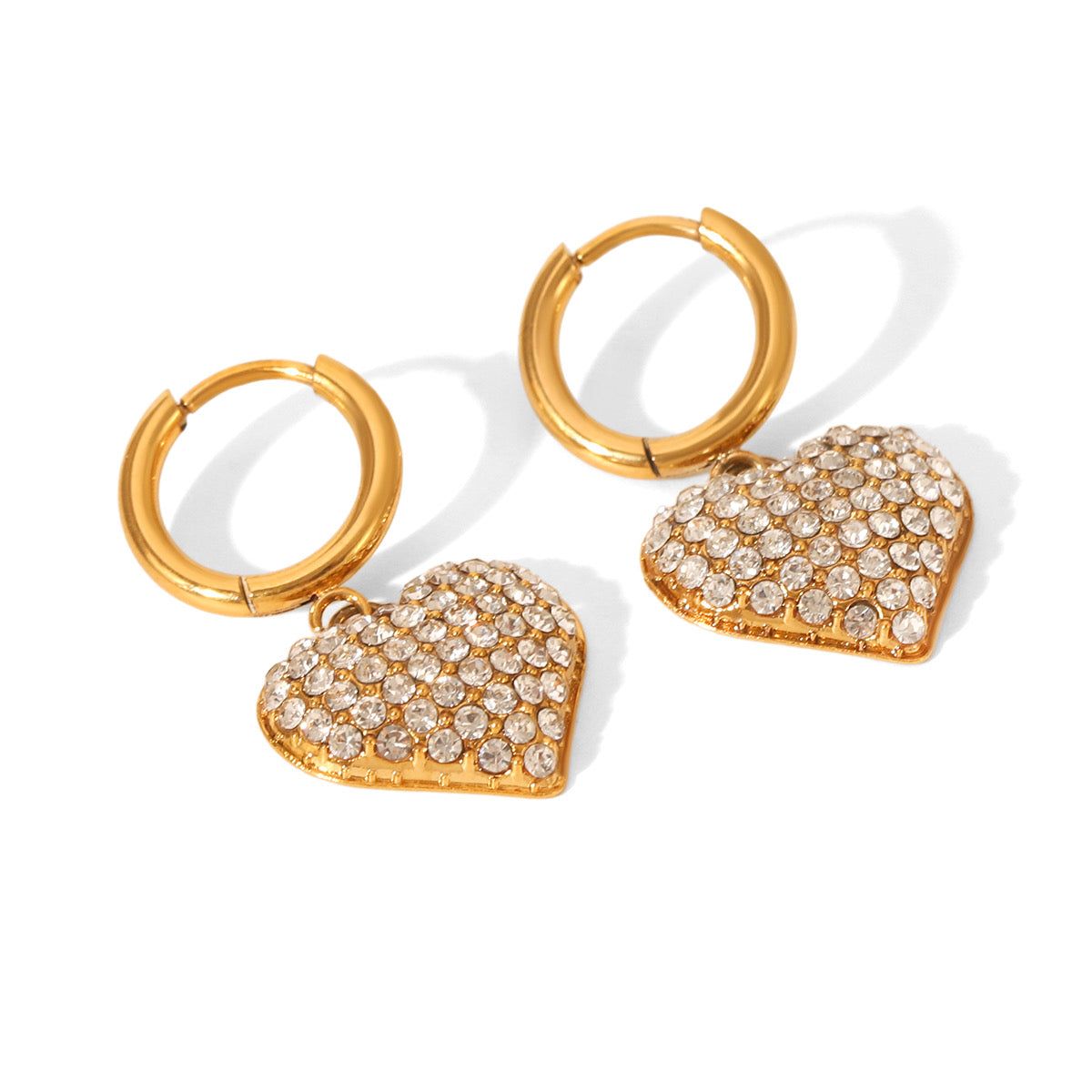 Luxe Heart Earrings