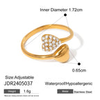 Twin Heart Ring