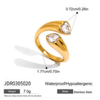 Dual Heart Ring