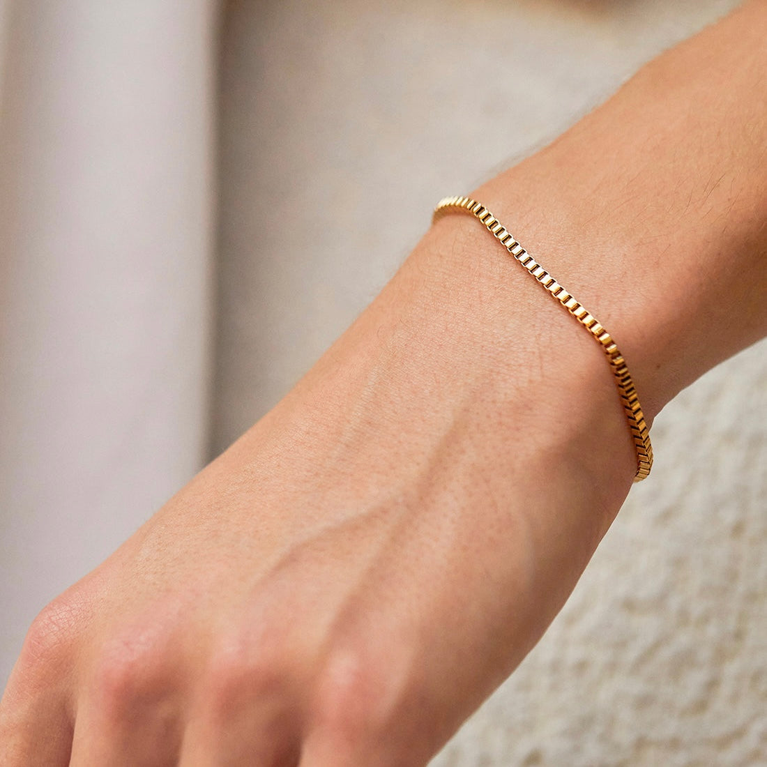Boxy Chain Bracelet