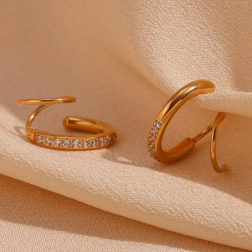 Twilight Twist Hoops