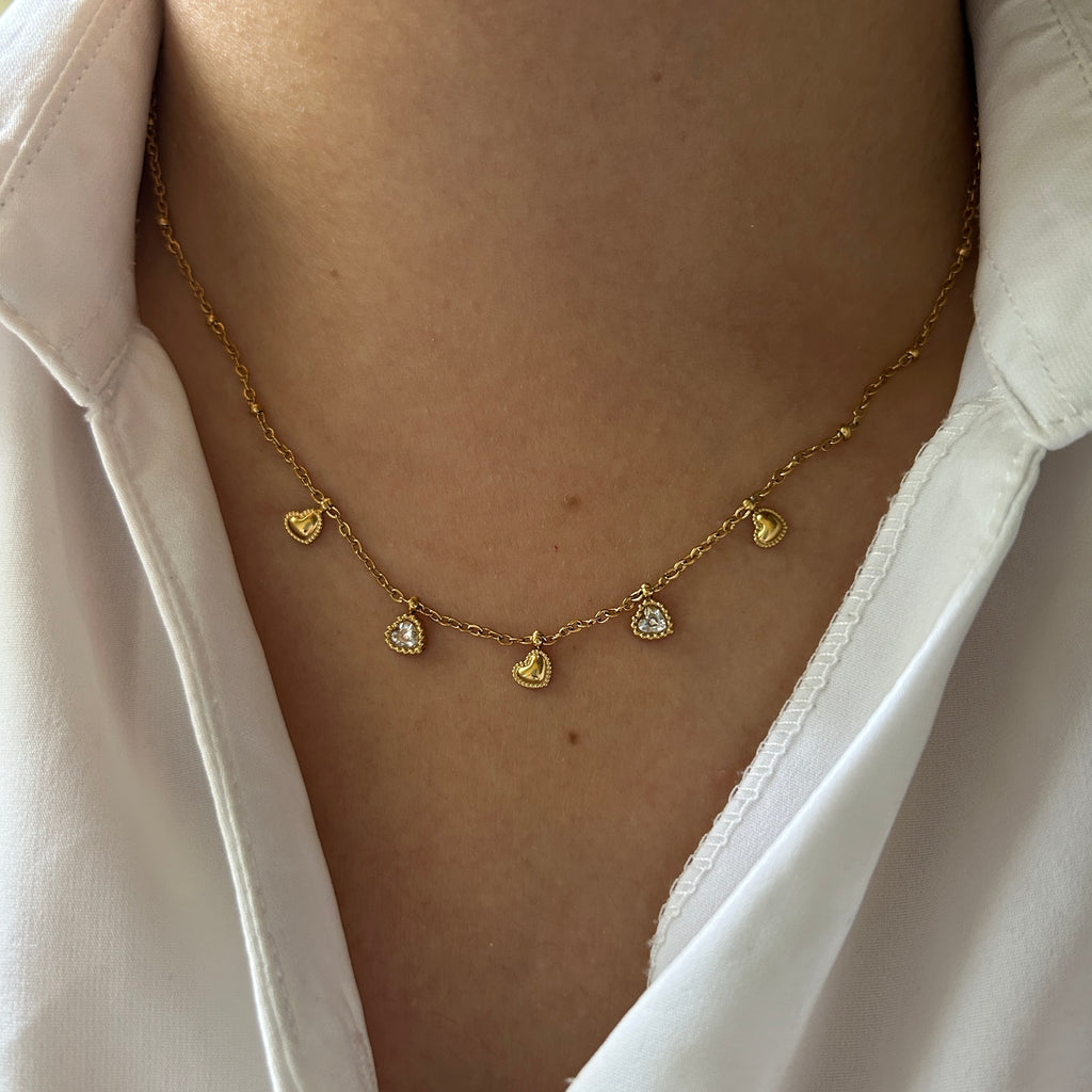 All My Hearts Necklace