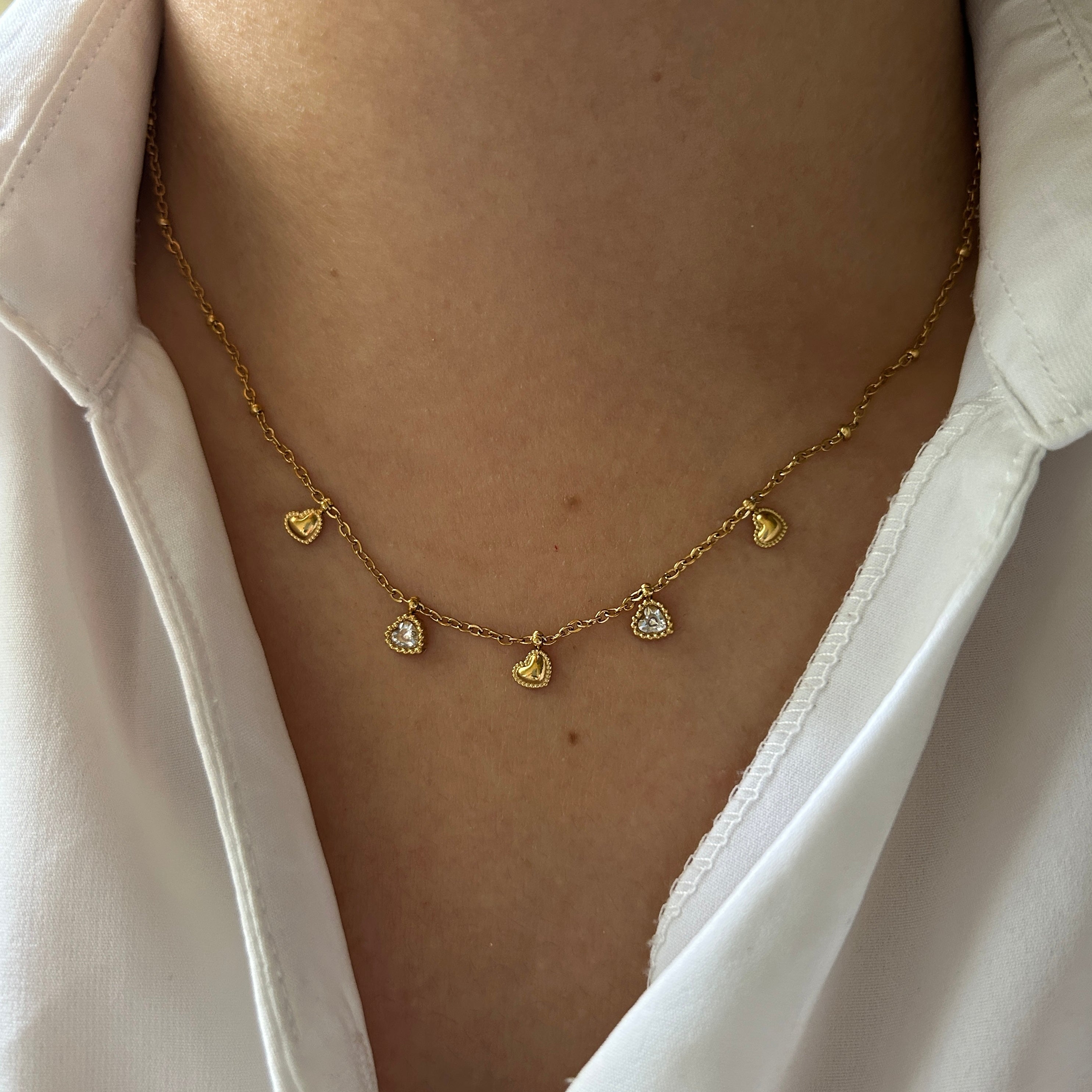 All My Hearts Necklace