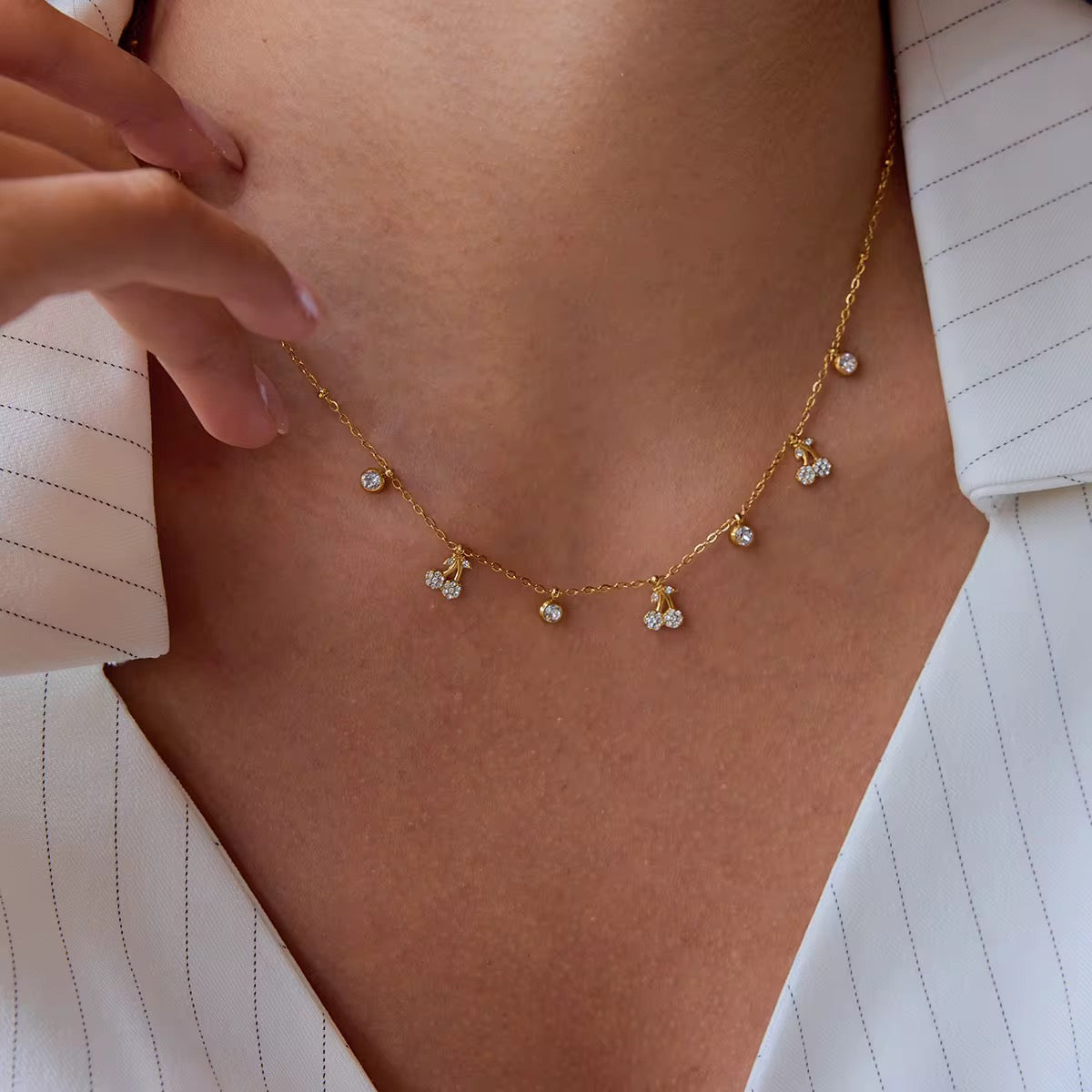 Cherry Charm Necklace