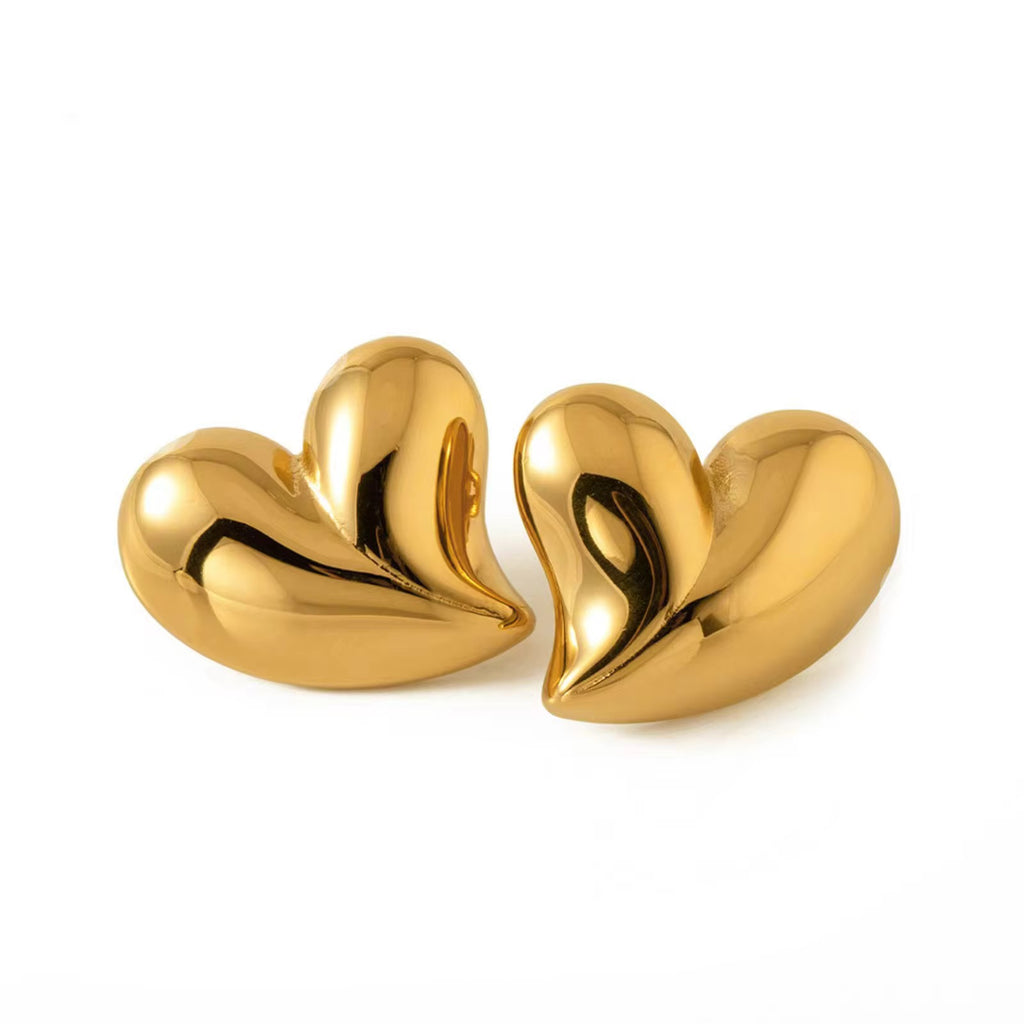 Chunky Puffed Earrings