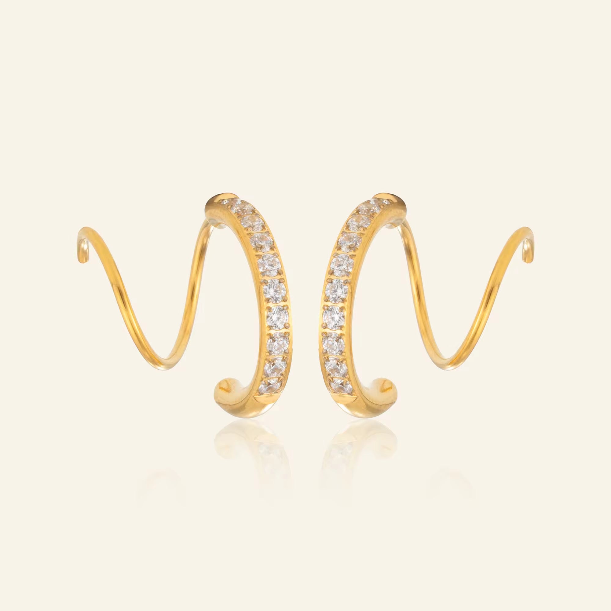 Twilight Twist Hoops