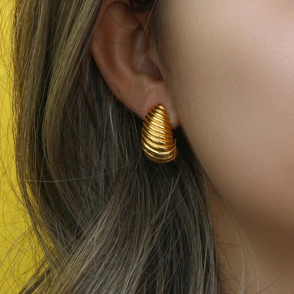 Croissant Earrings